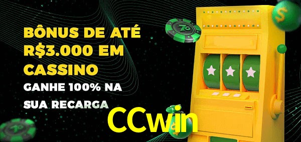 CCwin melhor bônus de depósito
